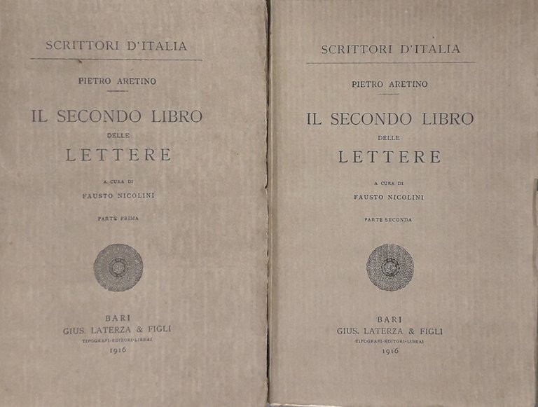 Il secondo libro delle lettere. A cura di Fausto Nicolini | Immagine Gallery 2