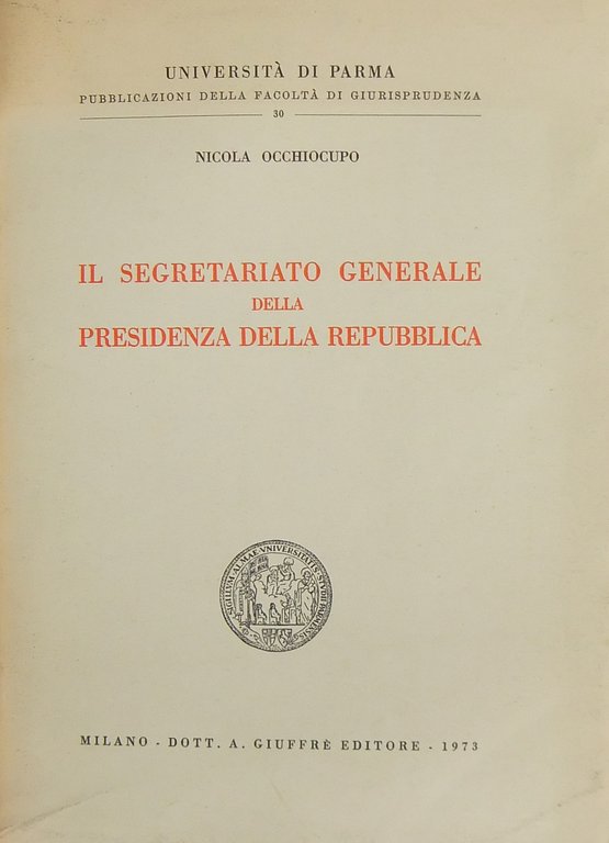 Il segretariato generale della Presidenza della Repubblica | Immagine Gallery 2