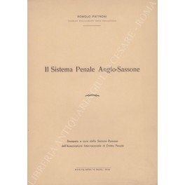 Il Sistema Penale Anglo-Sassone