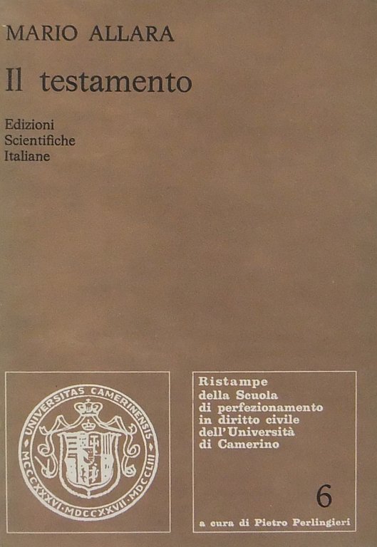 Il testamento. Parte I - Il testatore. Parte II - … | Immagine Gallery 2