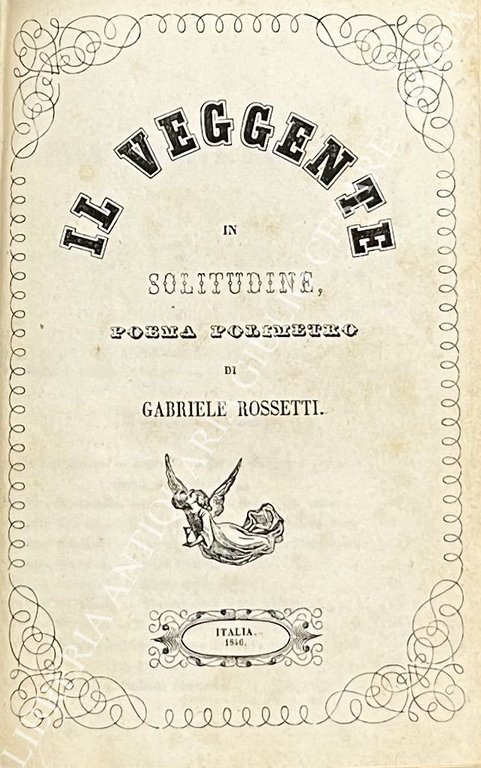 Il veggente in solitudine. Poema polimetro | Immagine Gallery 2