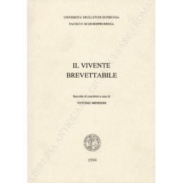 Il vivente brevettabile