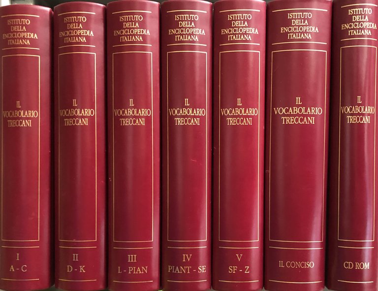 Il Vocabolario Treccani. Vol. I - A-C; Vol. II - … | Immagine Gallery 2
