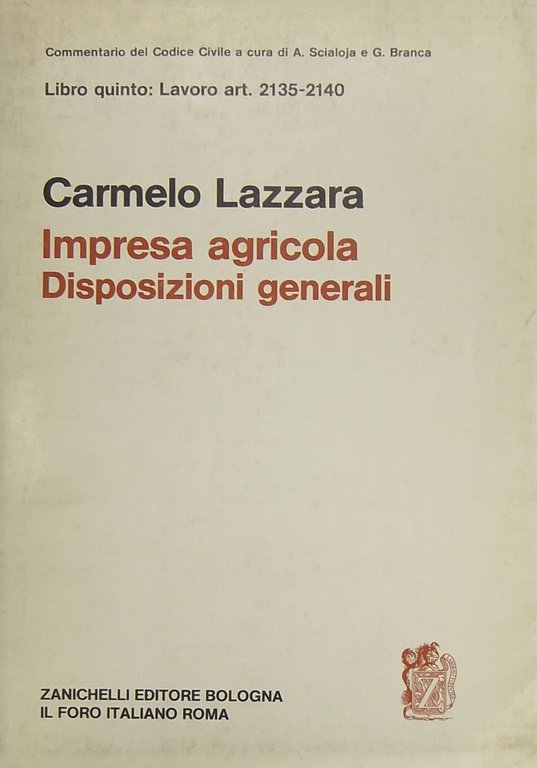 Impresa agricola. Disposizioni generali. Art. 2135-2140 | Immagine Gallery 2
