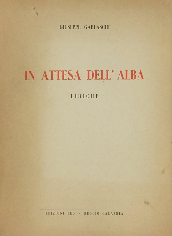 In attesa dell'alba. Liriche | Immagine Gallery 2