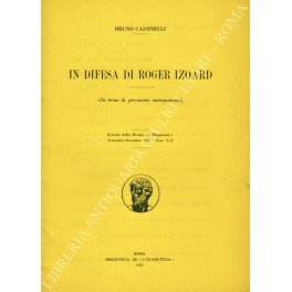 In difesa di Roger Izoard (In tema di procurato annegamento)