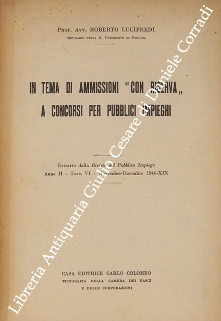 In tema di ammissioni "con riserva a concorsi" per pubblici … | Immagine Gallery 2