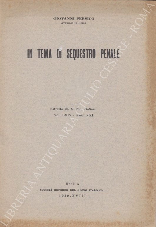 In tema di sequestro penale | Immagine Gallery 2