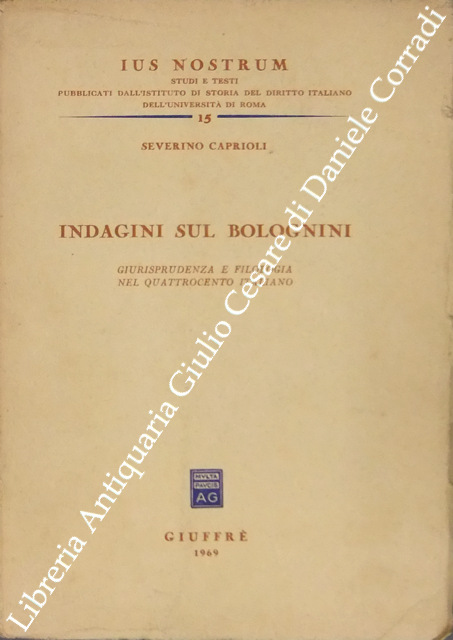 Indagini sul Bolognini. Giurisprudenza e filologia nel quattrocento italiano | Immagine Gallery 2