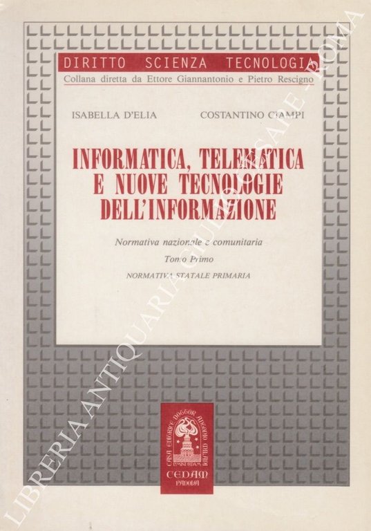 Informatica, telematica e nuove tecnologie dell'informazione. Normativa nazionale e comunitaria. … | Immagine Gallery 2