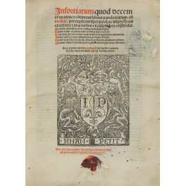 Infortiatum quod decem et quattuor continens pandectarum est medium peruigili … | Immagine Gallery 1