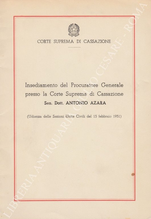 Insediamenti del Procuratore Generale presso la Corte Suprema di Cassazione. … | Immagine Gallery 2