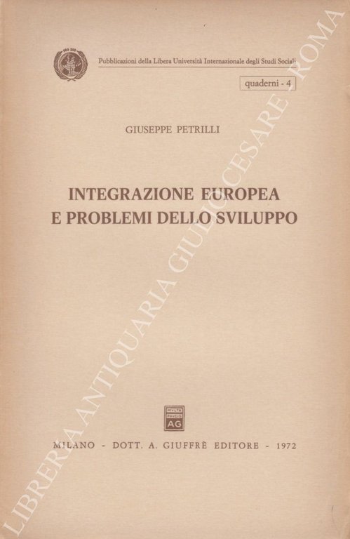 Integrazione europea e problemi dello sviluppo | Immagine Gallery 2