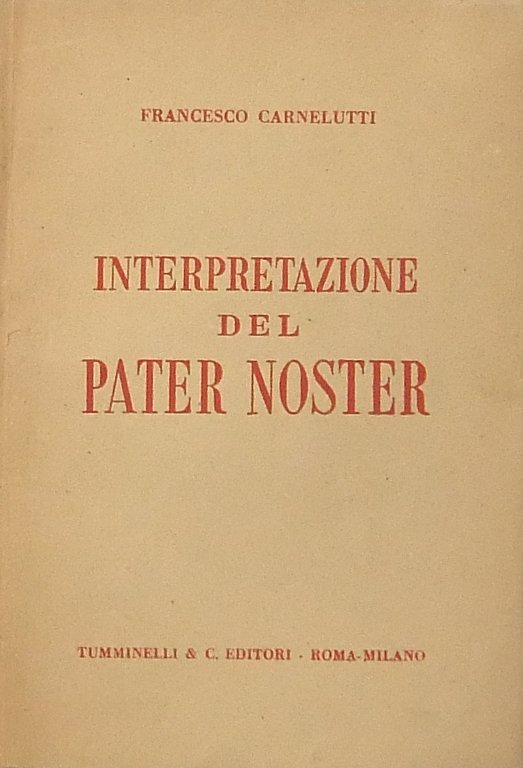 Interpretazione del Pater Noster | Immagine Gallery 2
