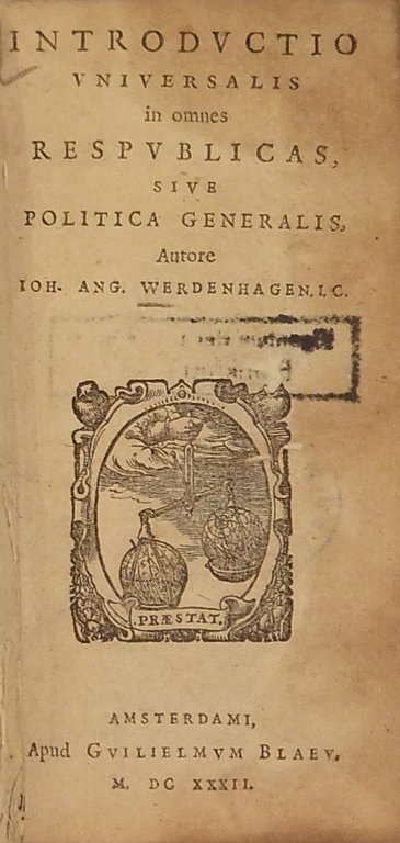 Introductio universalis in omnes respublicas sive politica generalis | Immagine Gallery 2
