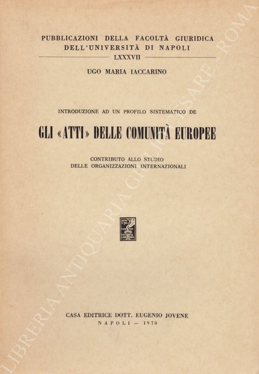 Introduzione ad un profilo sistematico de gli "Atti" delle Comunità … | Immagine Gallery 2