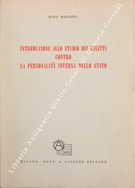 Introduzione allo studio dei delitti contro la personalità interna dello … | Immagine Gallery 2