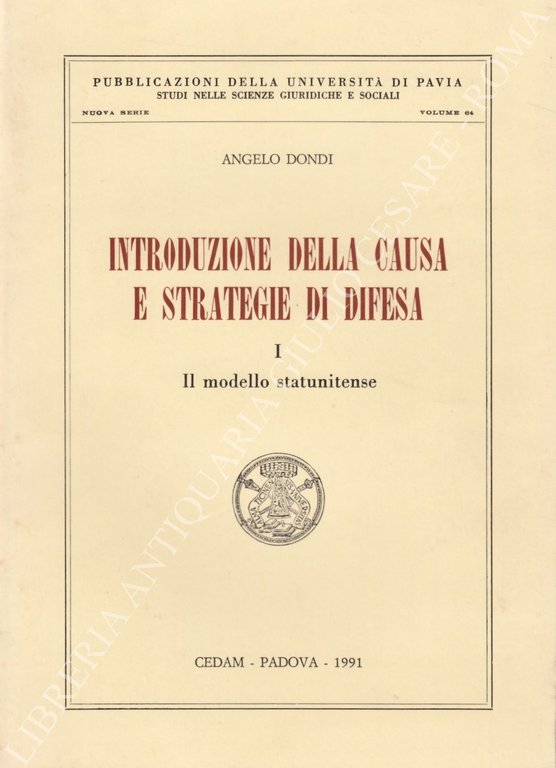 Introduzione della causa e strategia di difesa. Vol. I - … | Immagine Gallery 2