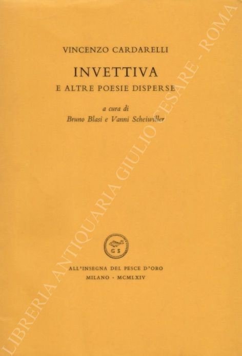 Invettiva e altre poesie disperse. A cura di Bruno Blasi … | Immagine Gallery 2