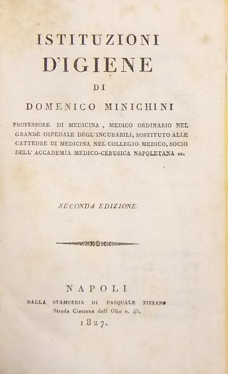 Istituzioni d'igiene | Immagine Gallery 2