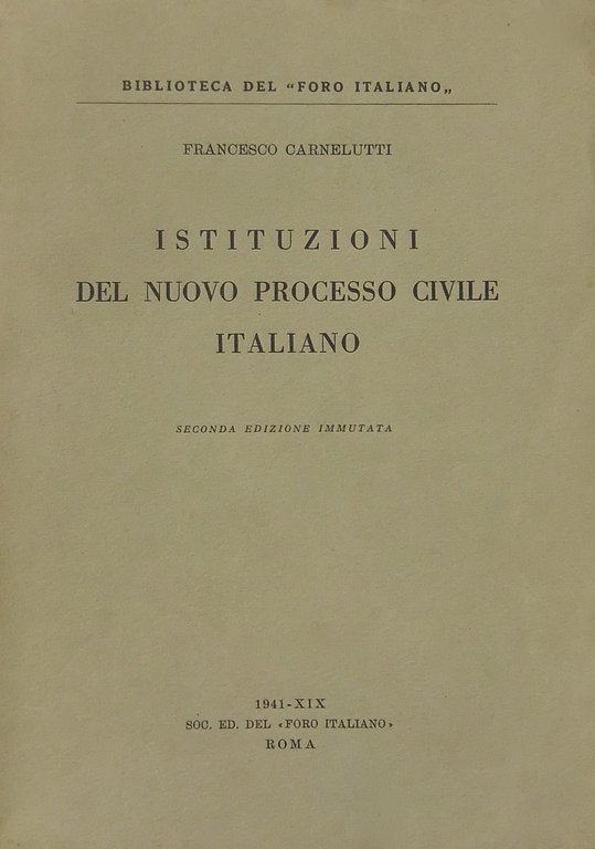 Istituzioni del nuovo processo civile italiano | Immagine Gallery 2