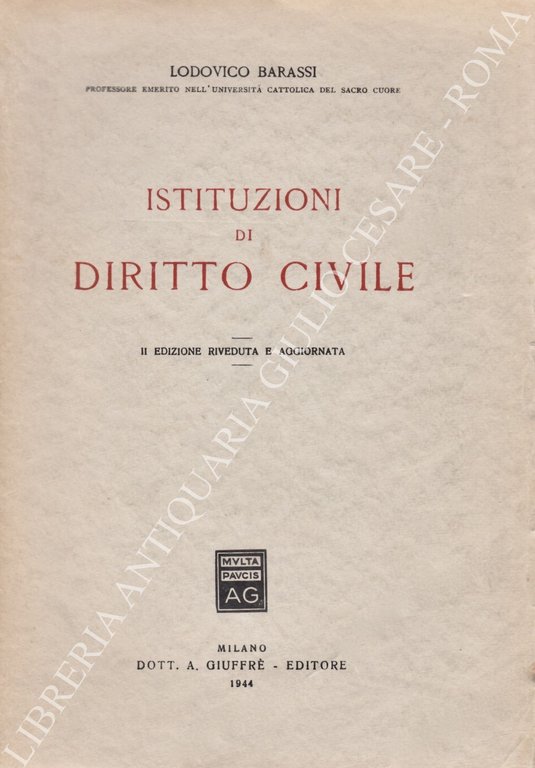 Istituzioni di diritto civile | Immagine Gallery 2
