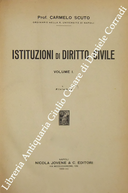 Istituzioni di diritto civile. Vol. I | Immagine Gallery 2