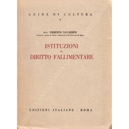 Istituzioni di diritto fallimentare | Immagine principale