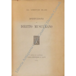 Istituzioni di diritto musulmano