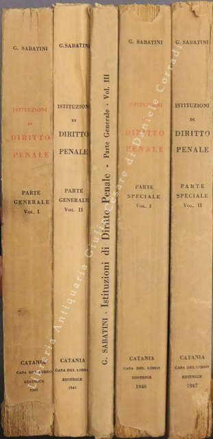 Istituzioni di diritto penale. Parte generale. Vol. I; Vol. II; … | Immagine Gallery 2