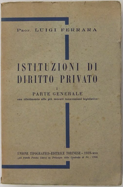 Istituzioni di diritto privato. Vol. I - Parte generale con … | Immagine Gallery 2