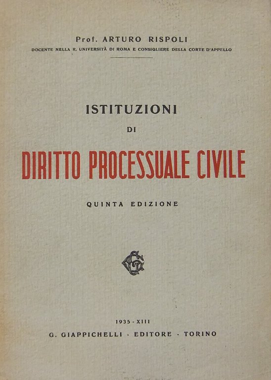 Istituzioni di diritto processuale civile | Immagine Gallery 2