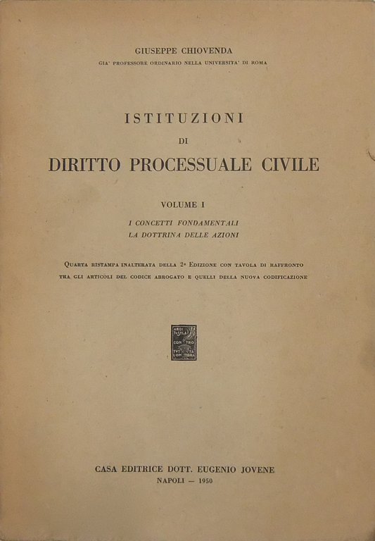 Istituzioni di diritto processuale civile. Vol. I - I concetti … | Immagine Gallery 2