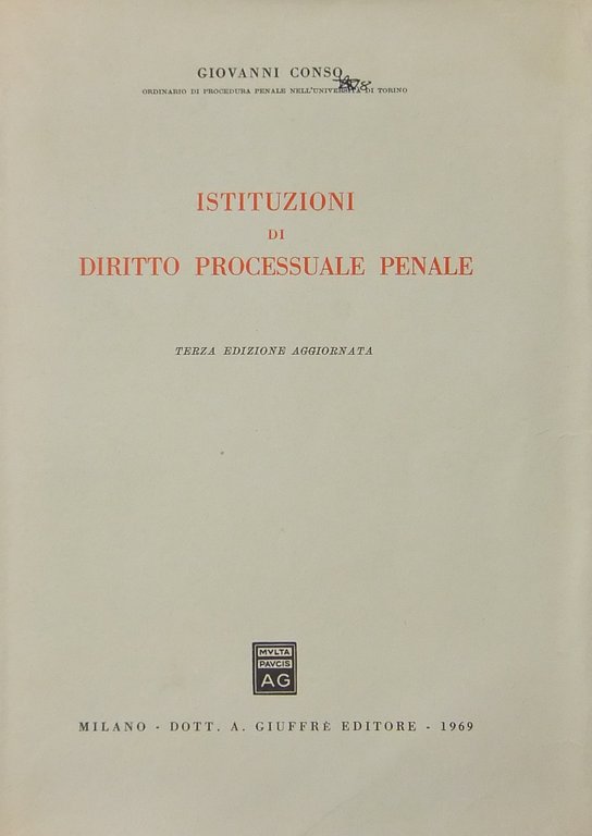 Istituzioni di diritto processuale penale | Immagine Gallery 2