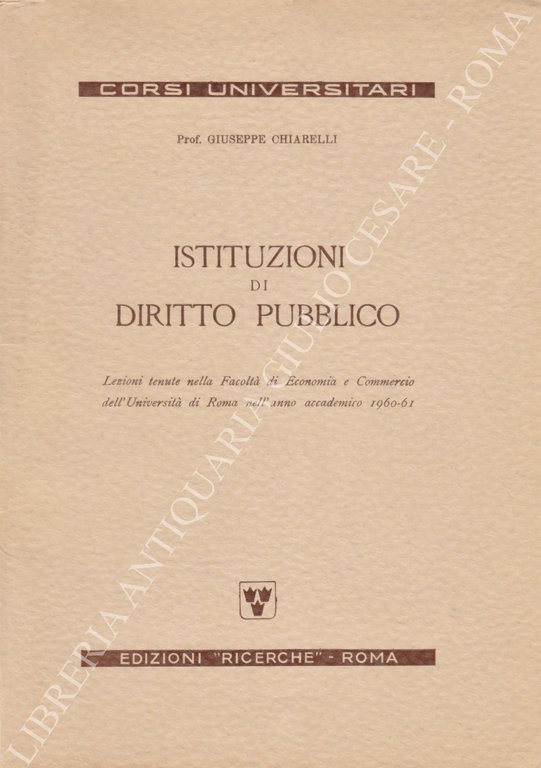Istituzioni di diritto pubblico. Lezioni tenute nella Facoltà di Economia … | Immagine Gallery 2