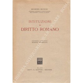 Istituzioni di diritto romano