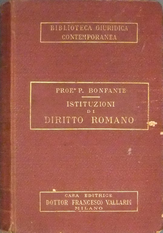 Istituzioni di diritto romano | Immagine Gallery 2