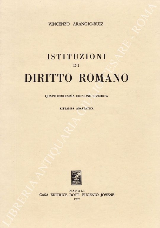 Istituzioni di diritto romano | Immagine Gallery 2