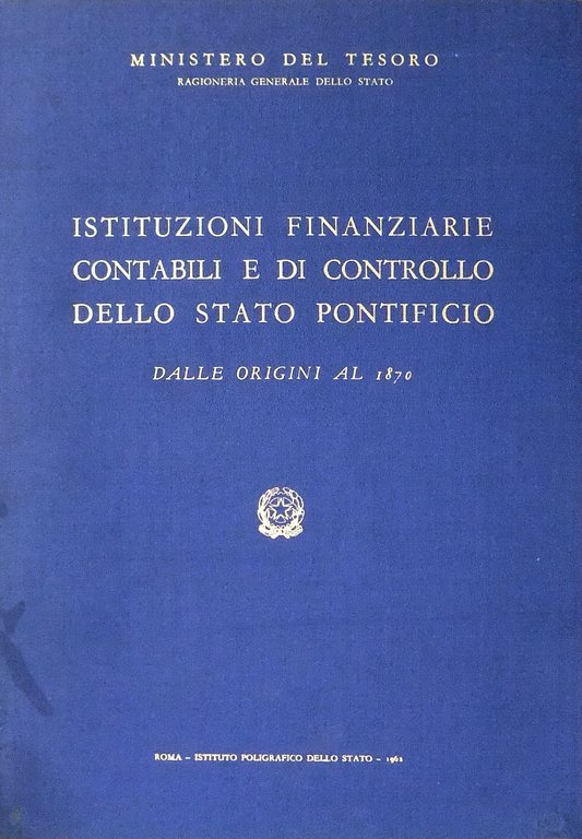 Istituzioni finanziarie contabili e di controllo dello Stato Pontificio dalle … | Immagine Gallery 2