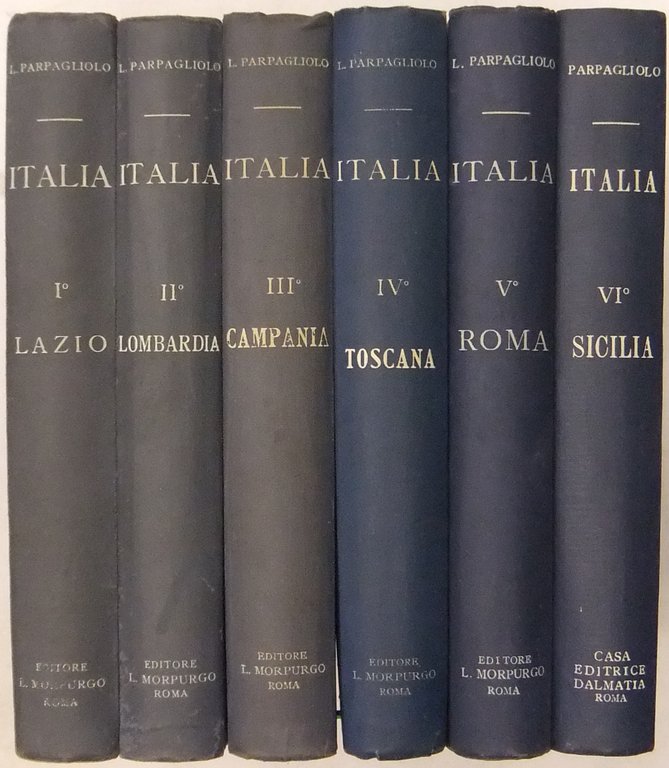 Italia (negli scrittori italiani e stranieri). Vol. I - Lazio … | Immagine Gallery 2