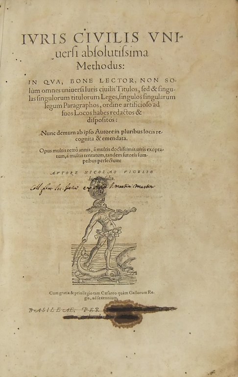 Iuris civilis universi absolutissima Methodus. In qua bone lector non … | Immagine Gallery 2