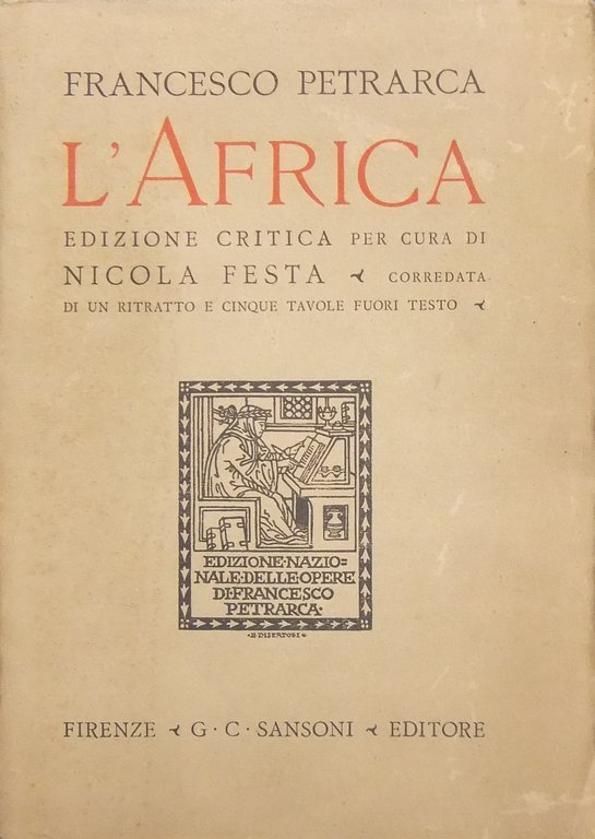 L'Africa. Edizione critica per cura di Nicola Festa. Corredata di … | Immagine Gallery 2