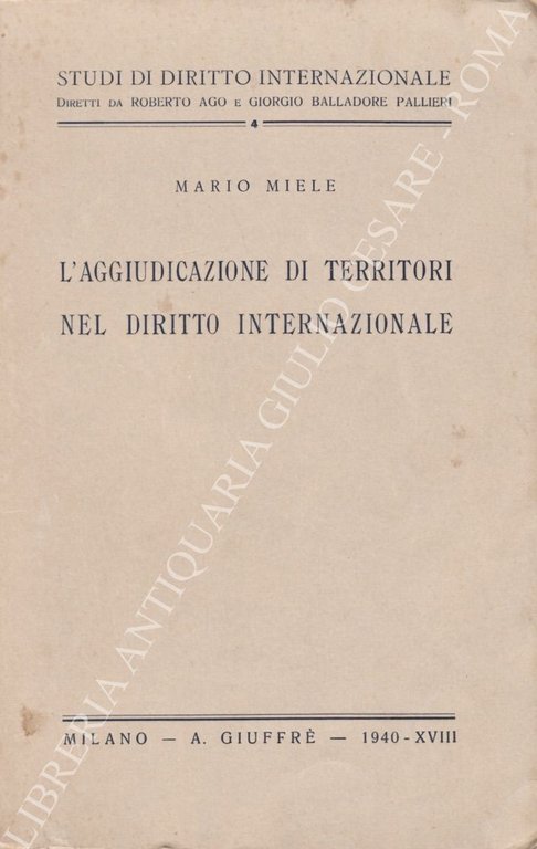 L'aggiudicazione di territori nel diritto internazionale | Immagine Gallery 2