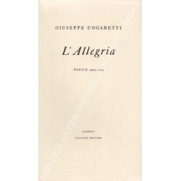 L'allegria. Poesie 1914-1919 | Immagine principale