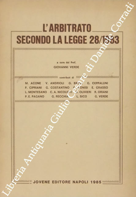 L'arbitrato secondo la legge 28/1983 | Immagine Gallery 2