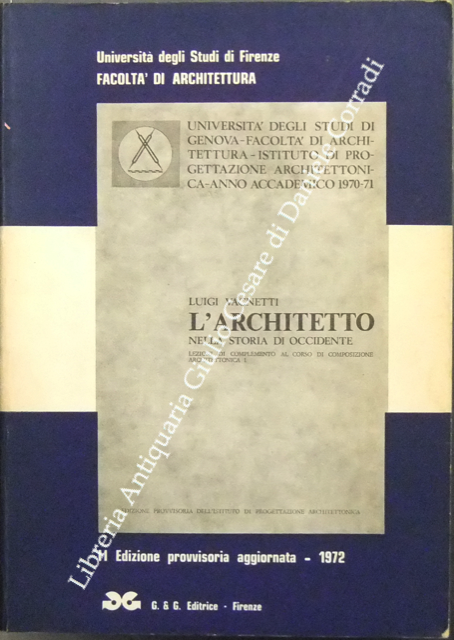 L'architetto nella storia di occidente. Lezioni di completamento al corso … | Immagine Gallery 2