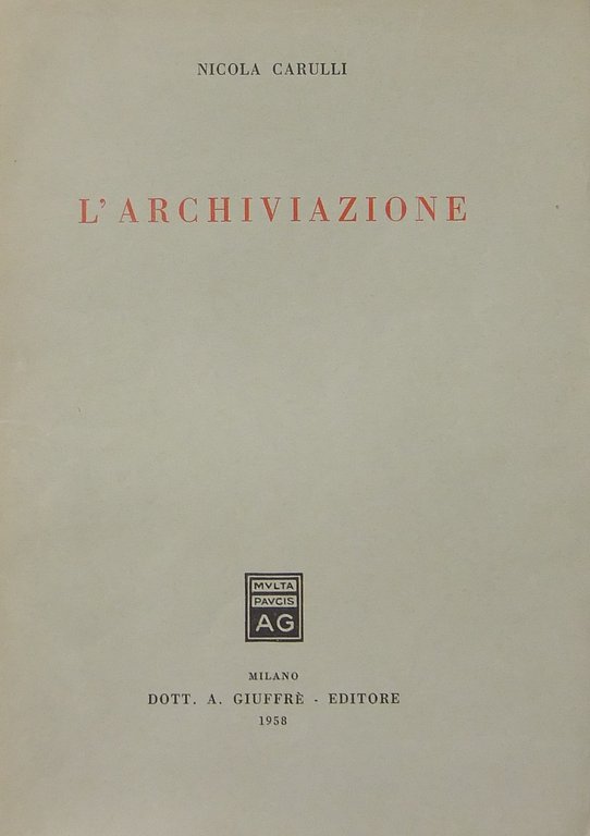 L'archiviazione | Immagine Gallery 2