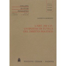 L'art. 294 C.P.: un'ipotesi di tutela del diritto politico