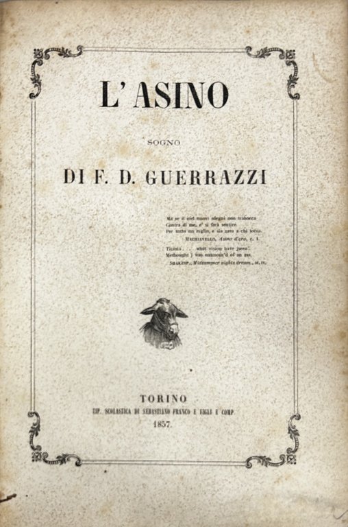 L'asino. Sogno di F.D. Guerrazzi | Immagine Gallery 2