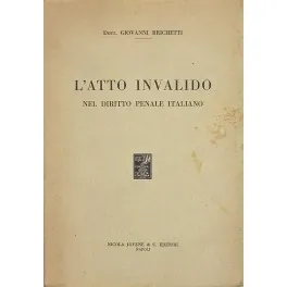L'atto invalido nel diritto penale italiano | Immagine principale